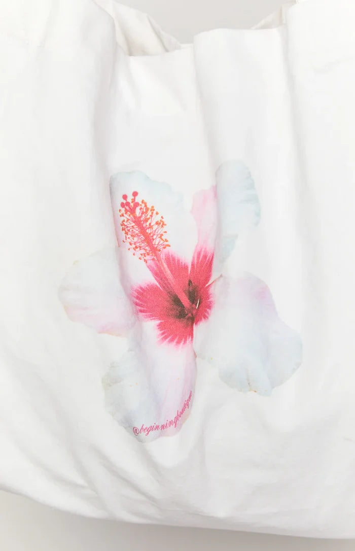 Hibiscus Tote Bag
