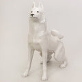 Husky Figurine. Imperial Porcelain Factory