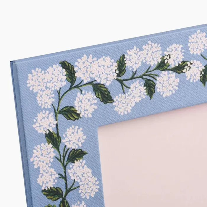 Hydrangea Paper Wrapped Picture Frame