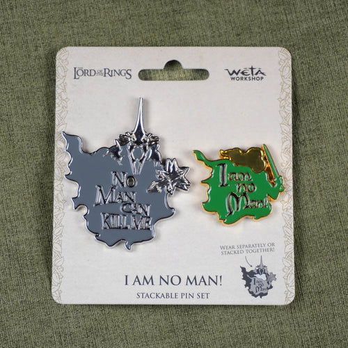 "I Am No Man!" Pin Set