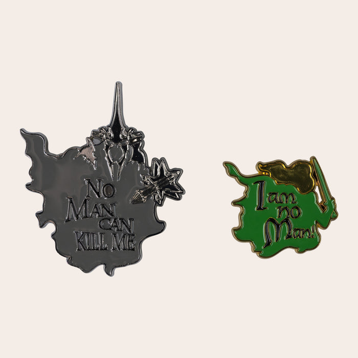 "I Am No Man!" Pin Set