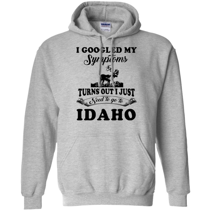 I  Just  Need To Go To Idaho Hoodie - Hoodie Teezalo