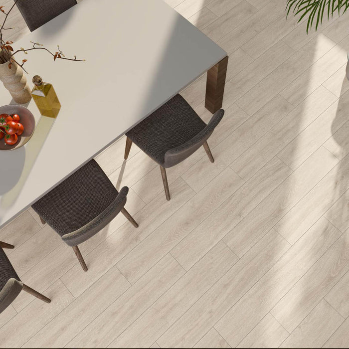 Ikon Huesa 20 x 120cm Rectified Wood Effect Porcelain Tile - 1.68sqm Perbox