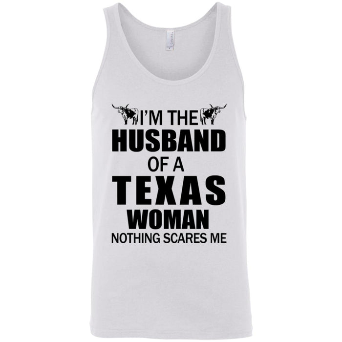 I'm The Husband Of A Texas Woman T- Shirt - T-shirt Teezalo