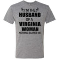 I'm The Husband Of A Virginia Woman T-Shirt - T-shirt Teezalo