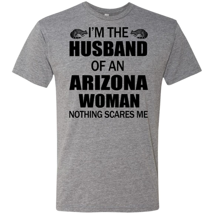 I'm The Husband Of An Arizona Woman T-Shirt - T-shirt Teezalo