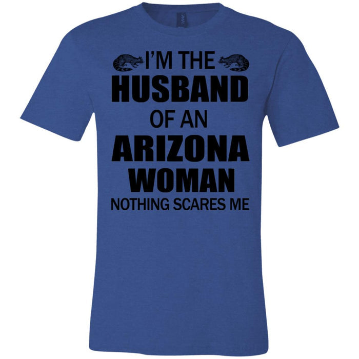 I'm The Husband Of An Arizona Woman T-Shirt - T-shirt Teezalo