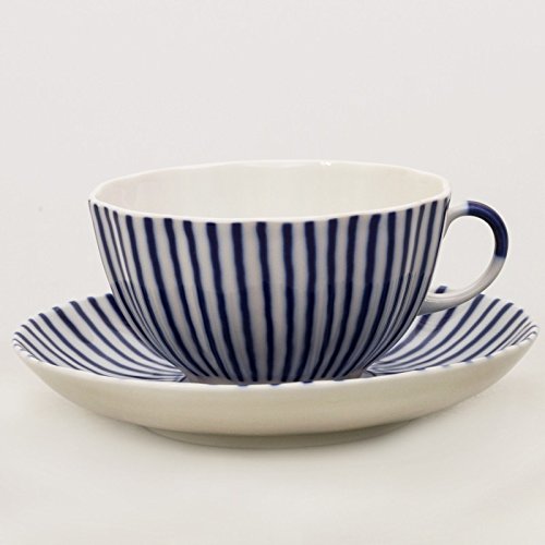 Imperial / Lomonosov Porcelain Teacup and Saucer Set 'Frenchman'