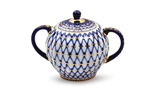 Imperial/Lomonosov Porcelain Sugar Bowl 'Tulip', 15.2 fl oz