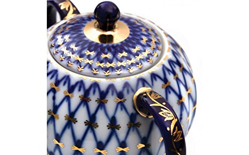 Imperial/Lomonosov Porcelain Sugar Bowl 'Tulip', 15.2 fl oz