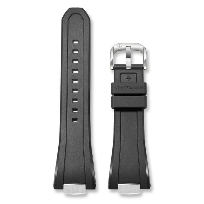 Integrated Rubber Strap for Arsenale 40 - Black