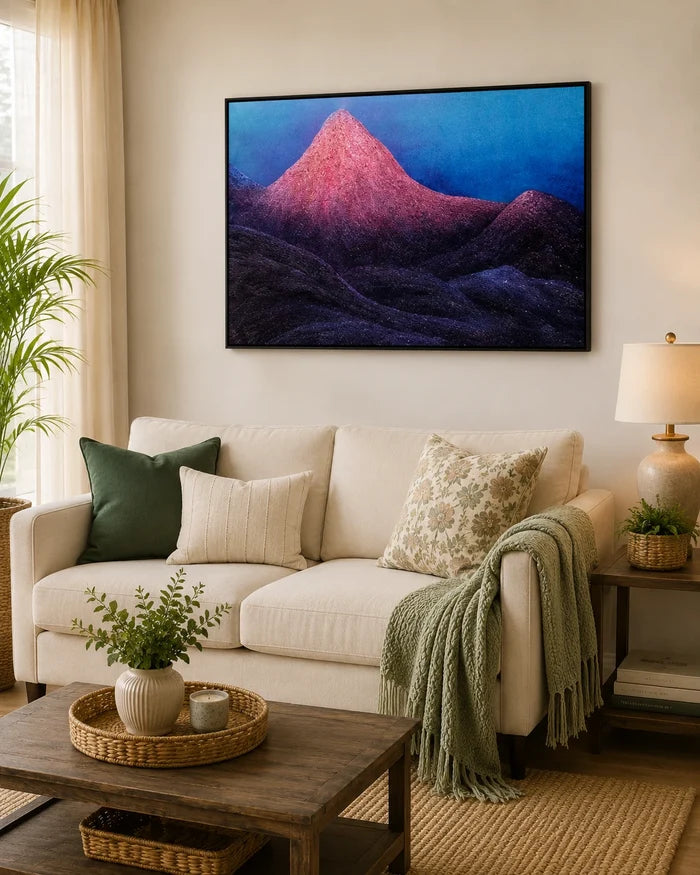 Into the Sublime Semi Hand-made Wall Art - 36*24  Inch