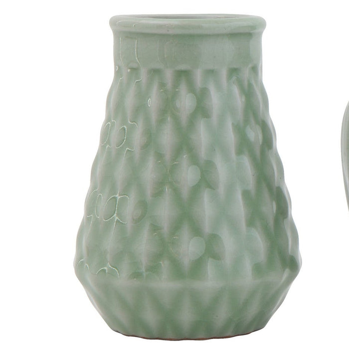Jade Stoneware Vase