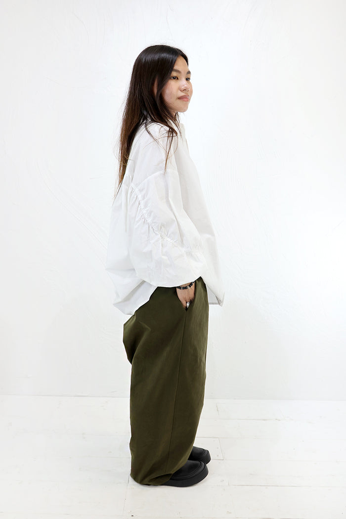 Jane Lushka Adelina Oversized Cotton Blouse
