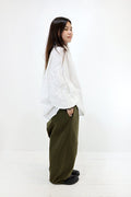Jane Lushka Adelina Oversized Cotton Blouse