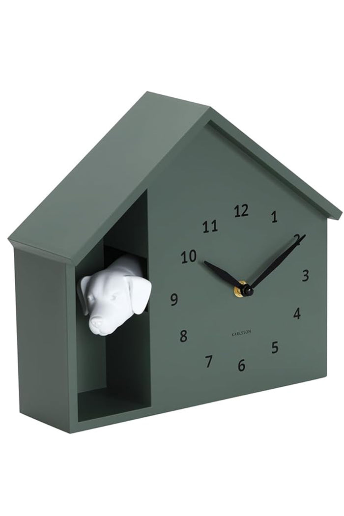 Karlsson Peeking Dog Cuckoo Clock