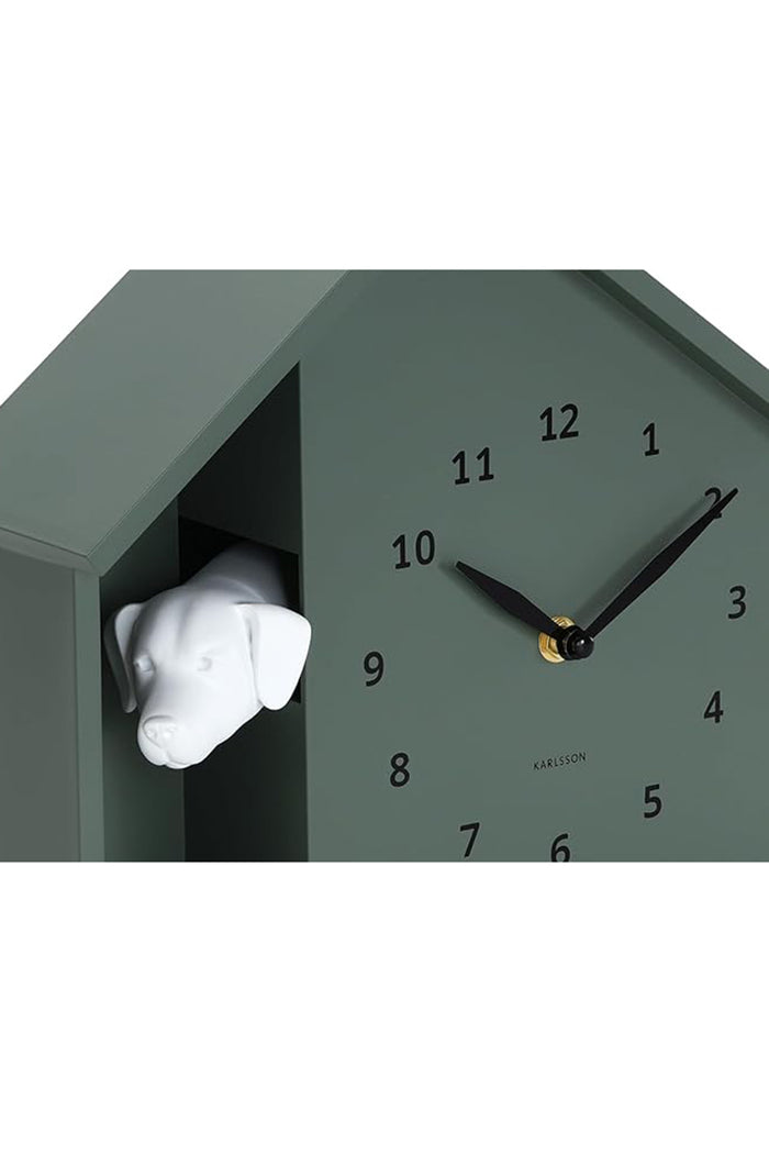 Karlsson Peeking Dog Cuckoo Clock