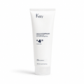 Kezy Curl Styling Gel 250ml in a white squeeze tube with 4/5 fixing level, isolated on a white background with a soft shadow, high-resolution e-commerce product image.