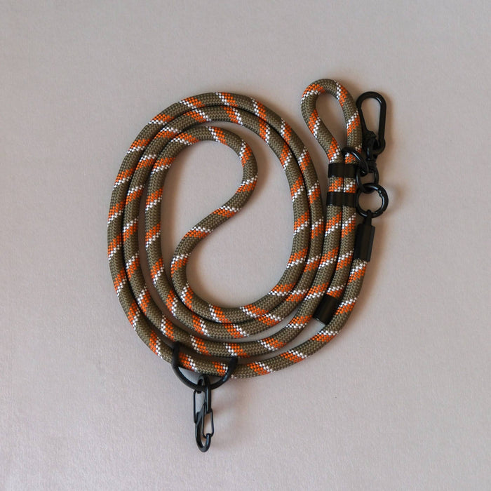 Khaki Orange Crossbody Lanyard Adjustable Phone Strap