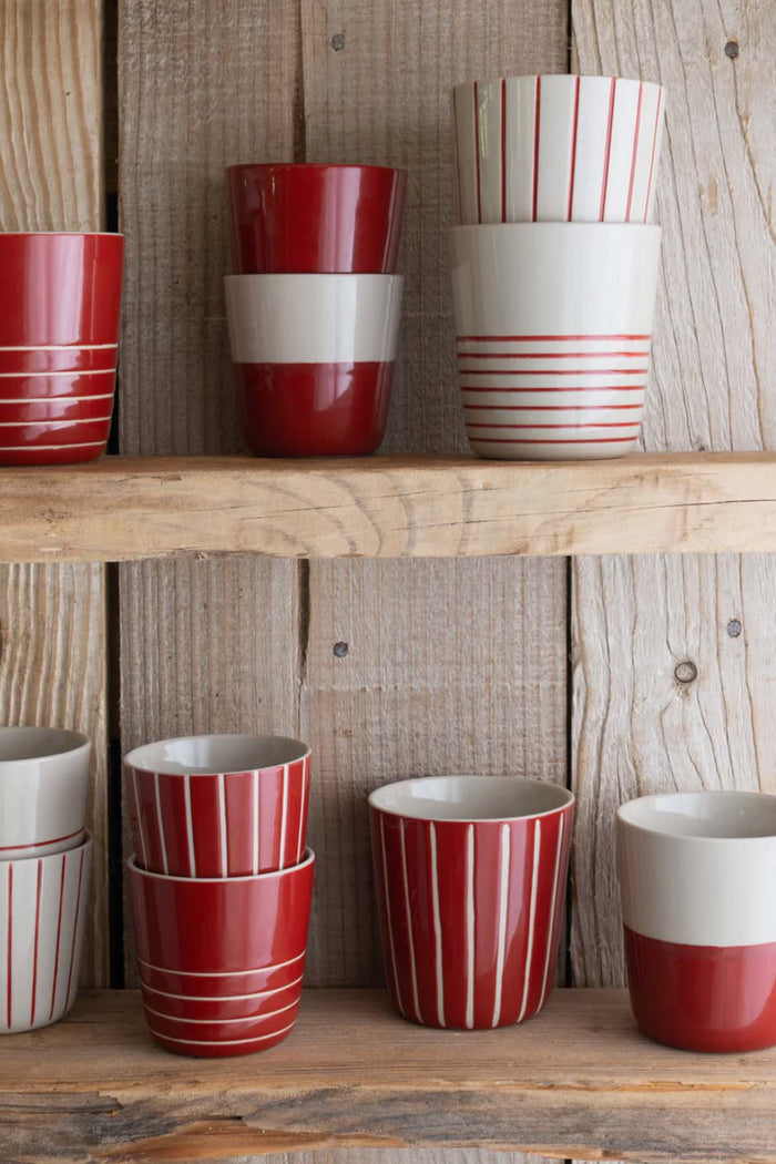 Kindred Beaker - Thin Stripe - Set of 2 - 3 Colours
