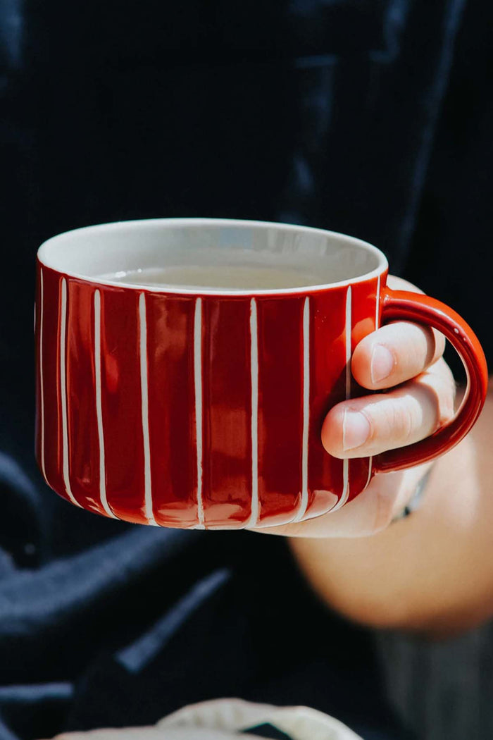 Kindred Large Mug - Set of 2 Thin Lines - 4 Colours