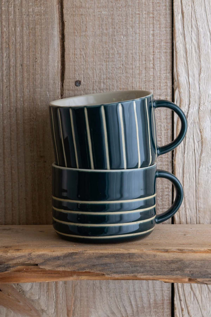 Kindred Large Mug - Set of 2 Thin Lines - 4 Colours