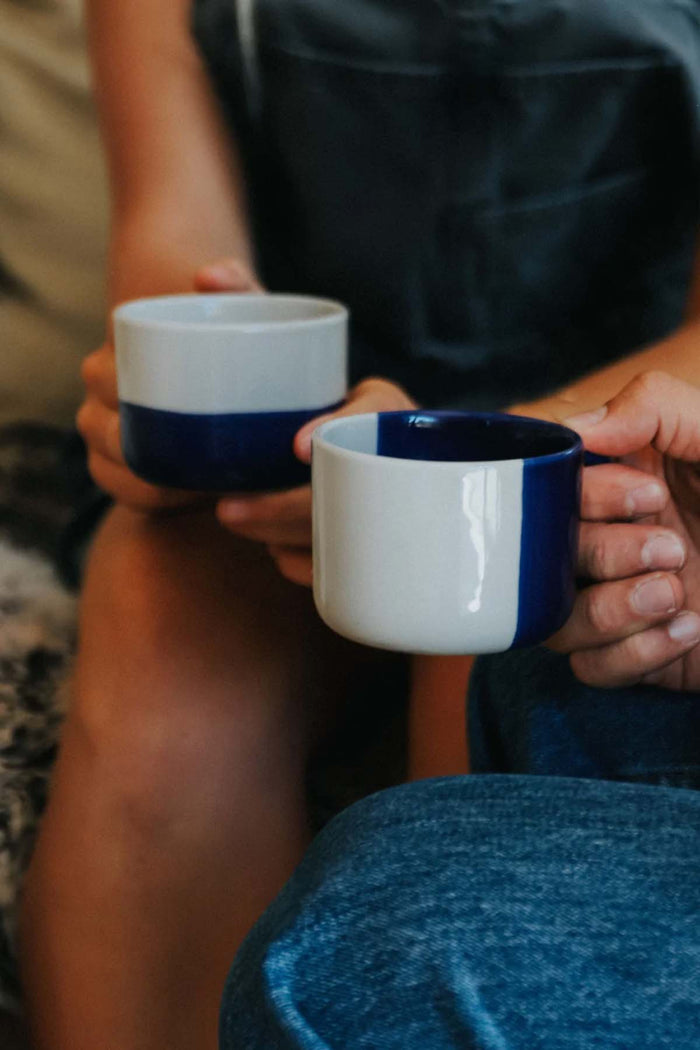 Kindred Medium Mug - Set of 2 Rue Block Stripes - 5 Colours