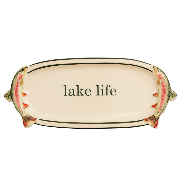 Lake Retreat Sentiment Tray