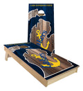 Lake Superior State Michigan outline Cornhole Boards