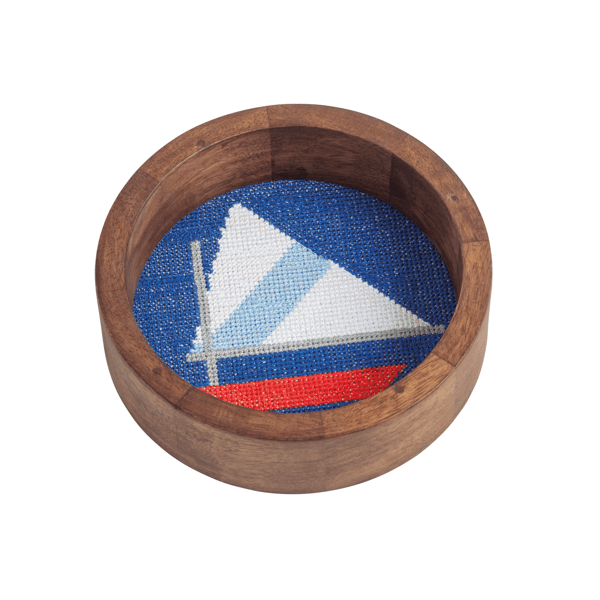 Lake Theme Wine Coaster