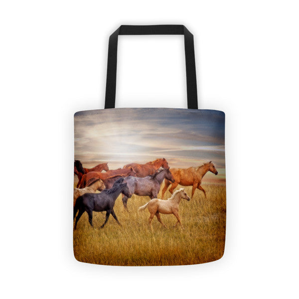Last Light's Run Tote bag