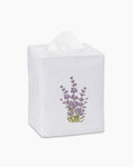 Lavender Linen Tissue Box Cover