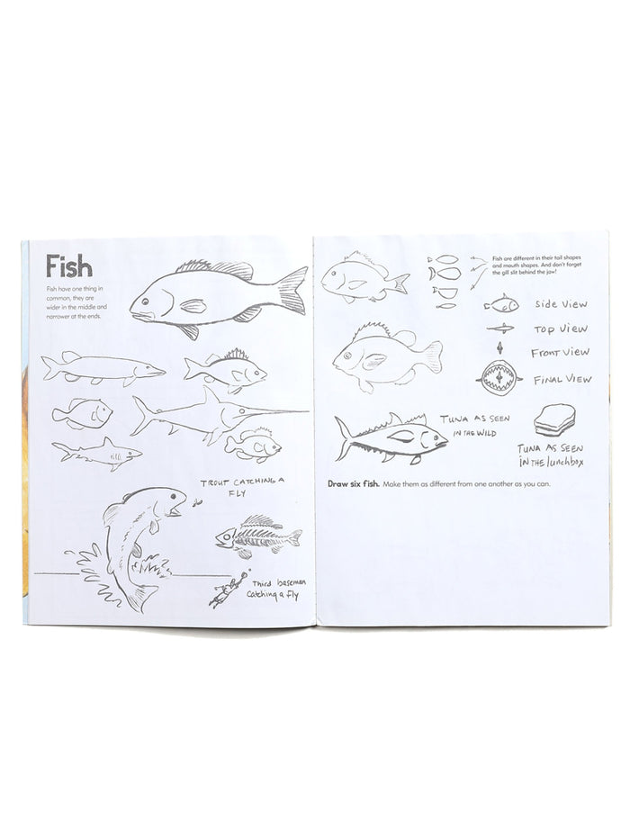 Learn To Draw Animals Art Book