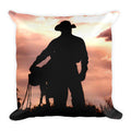 Leaving Wickenburg Throw Pillow
