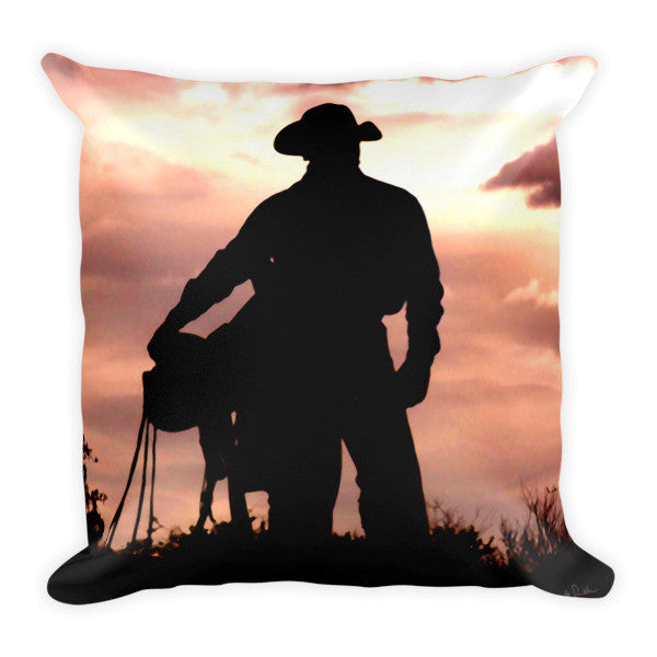 Leaving Wickenburg Throw Pillow