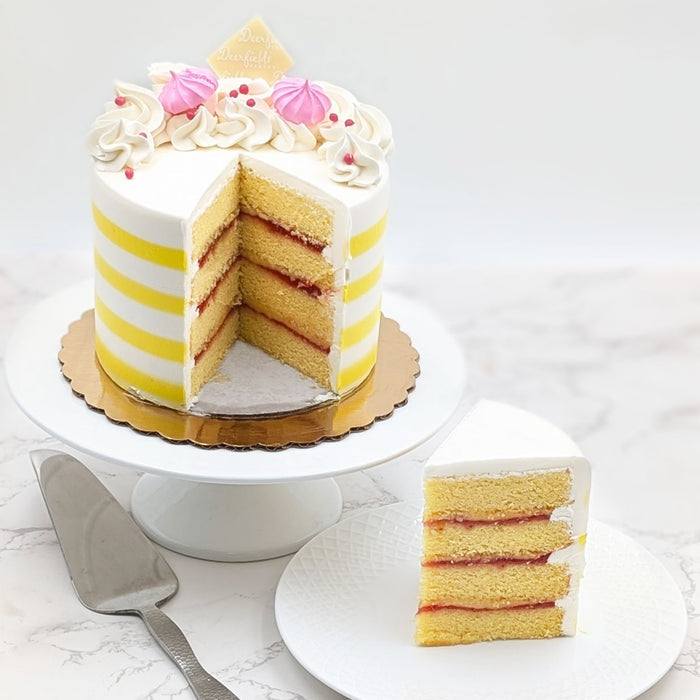 Lemon Strawberry Cake