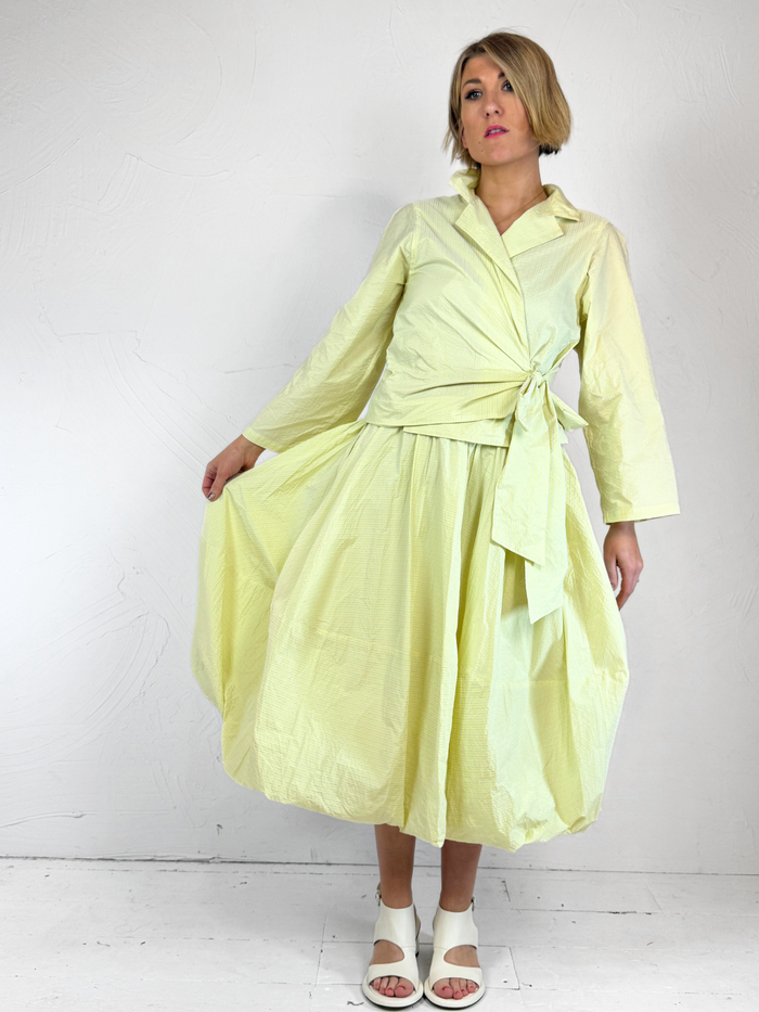 Les Filles d'Ailleurs Taffeta Top