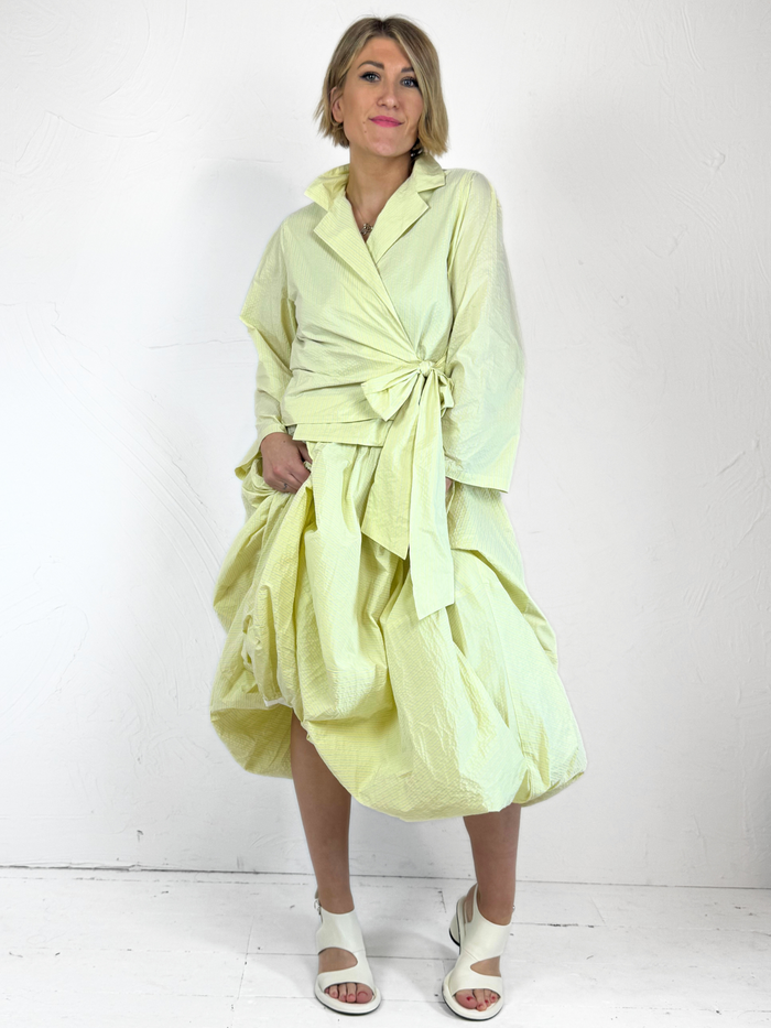 Les Filles d'Ailleurs Taffeta Top