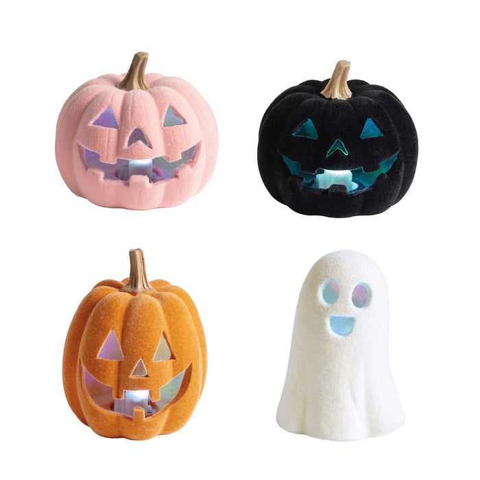 Light-Up Flocked Halloween Sitter