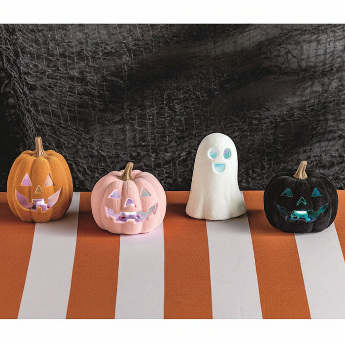 Light-Up Flocked Halloween Sitter