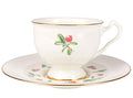 Lomonosov Bone China Tea Set Cup and Saucer Aisedora Foxberry 8.1 oz/240 ml