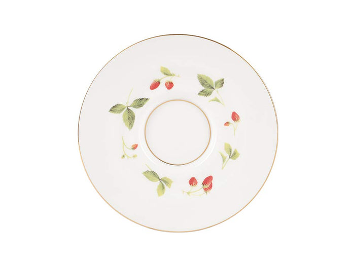 Lomonosov Bone China Tea Set Cup and Saucer Aisedora Wild Strawberry 8.1 oz/240 ml