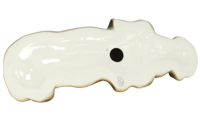 Lomonosov Imperial Porcelain Figurine Hippo Relaxing