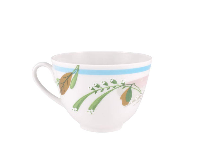 Lomonosov Imperial Porcelain Tea Set 3pc The Smell of Spring