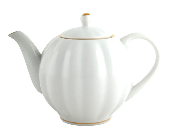 Lomonosov Porcelain 22 Karat Gold Tea Set 20 pc Heavenly White Wedding