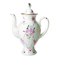 Lomonosov Porcelain Bone China Coffee Pot Classic-2 Golden Ribbon 21.3 fl.oz/630 ml