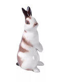 Lomonosov Porcelain Collectible Figurine Easter Bunny Rabbit Standing