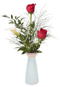 Lomonosov Porcelain Flower Vase Youth Moscow River