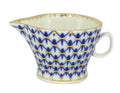Lomonosov Porcelain Gravy Boat Youth Cobalt Net 5.1 fl.oz/150 ml