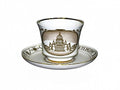 Lomonosov Porcelain Tea Cup Set St. Isaac's Cathedral 7.4 oz/220 ml